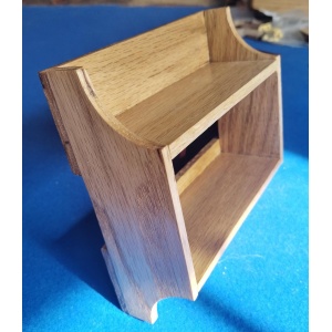 Modular Mini-Fig Shelf for Game Master Screen – Convenient Storage for Miniatures During RPG Sessions